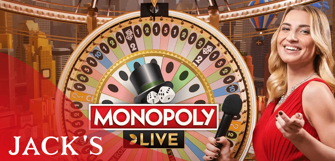 Monopoly live spelen bij Jack’s Casino