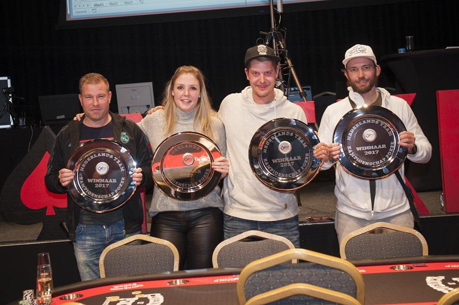 Team Radical wint het Nederlands Team Kampioenschap Poker