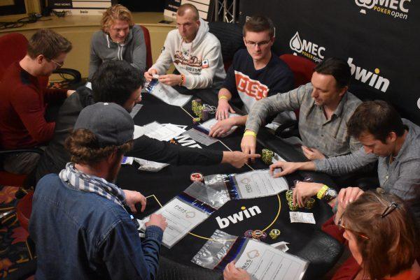 97 spelers spelen vandaag Finale Dag van MEC Poker Open Main Event