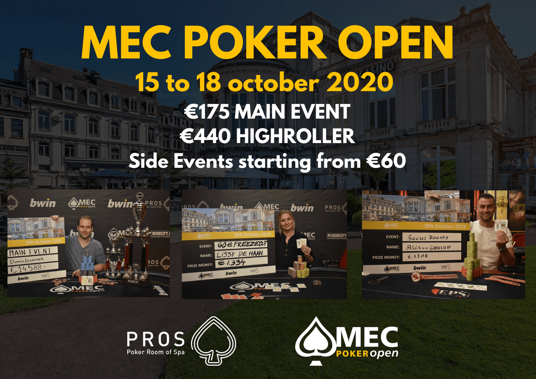 Schema MEC Poker Open bekend!