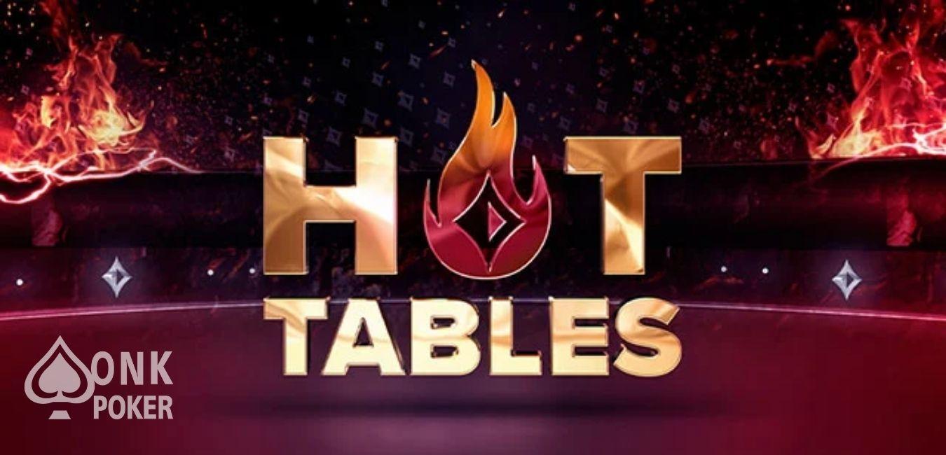 Partypoker lanceert Hot Tables!