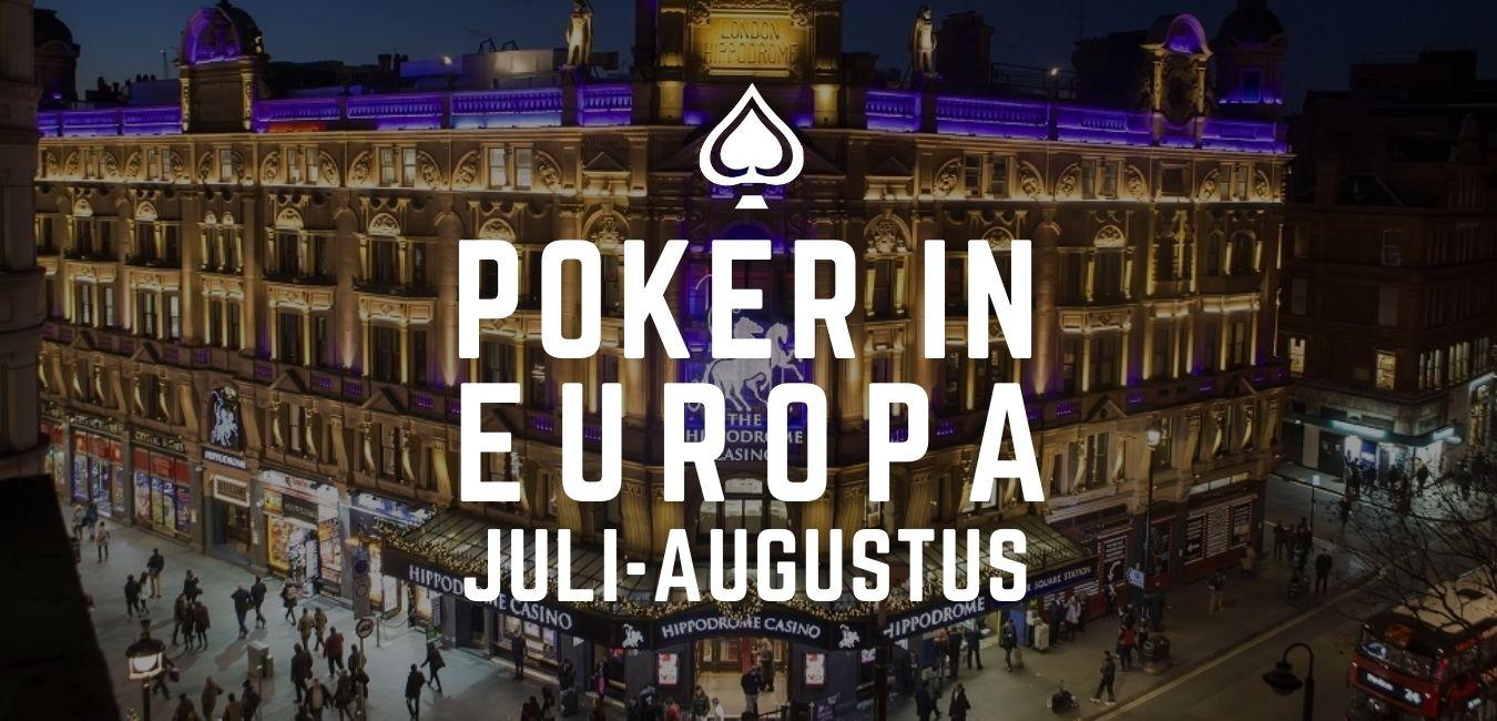 Pokertoernooien in Europa