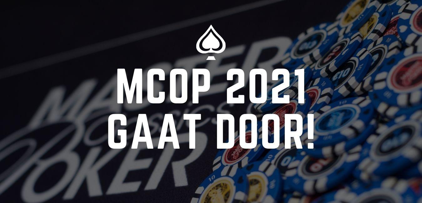 Save the date! MCOP 2021 gaat plaatsvinden!
