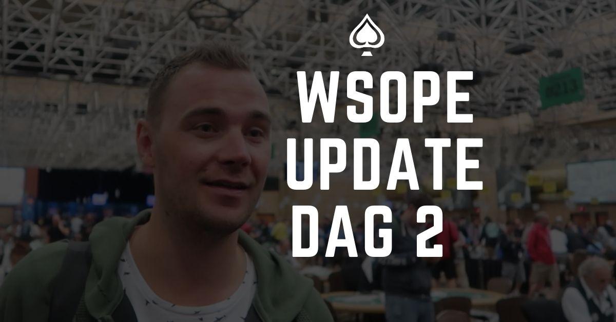 WSOP Europe dag 2