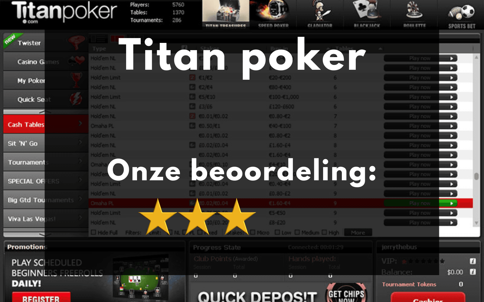Titan poker