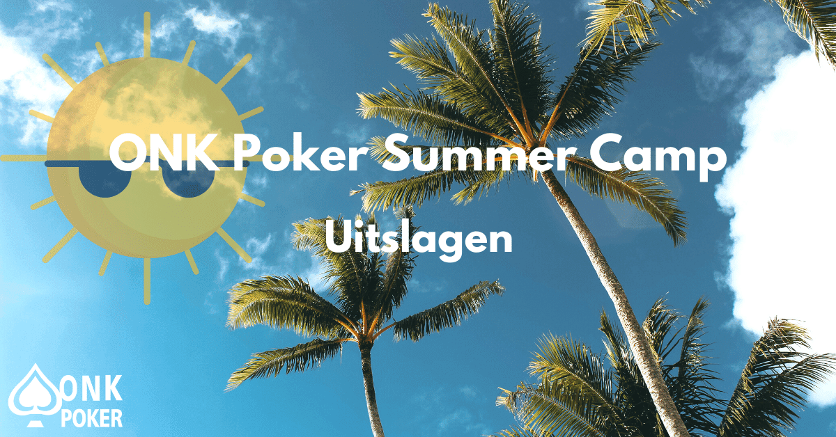 Uitslagen ONK Poker Summer Camp 2020