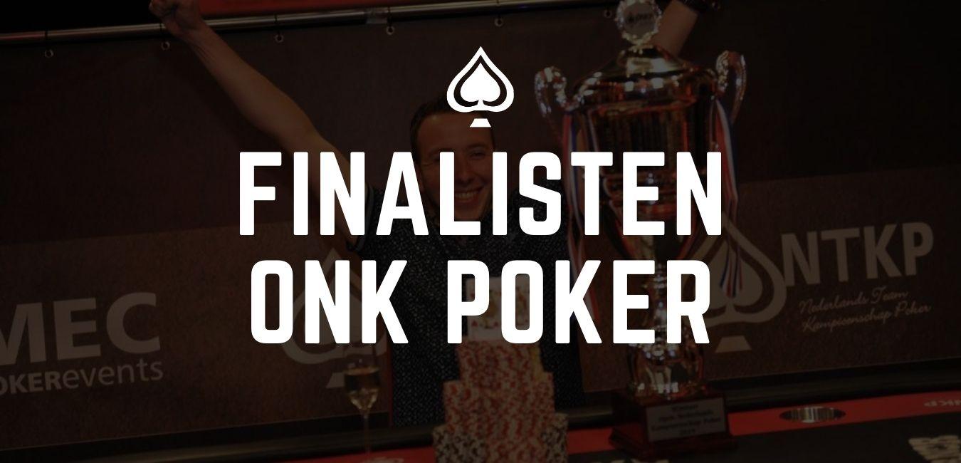 Finalisten ONK Poker 2020/2021
