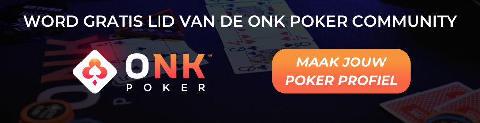 Word lid van de ONK Poker Community