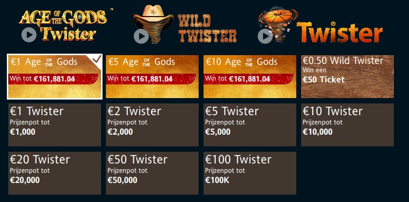 Holland Casino Online Twister