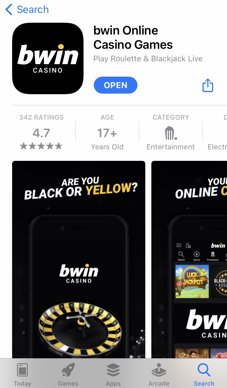 Bwin Casino Games download App Store
