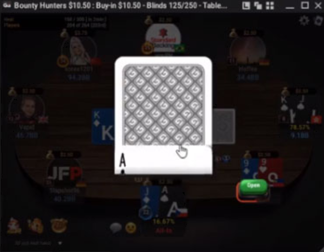 GG Poker Card Squeeze 