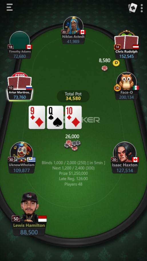 Hamilton GG Poker