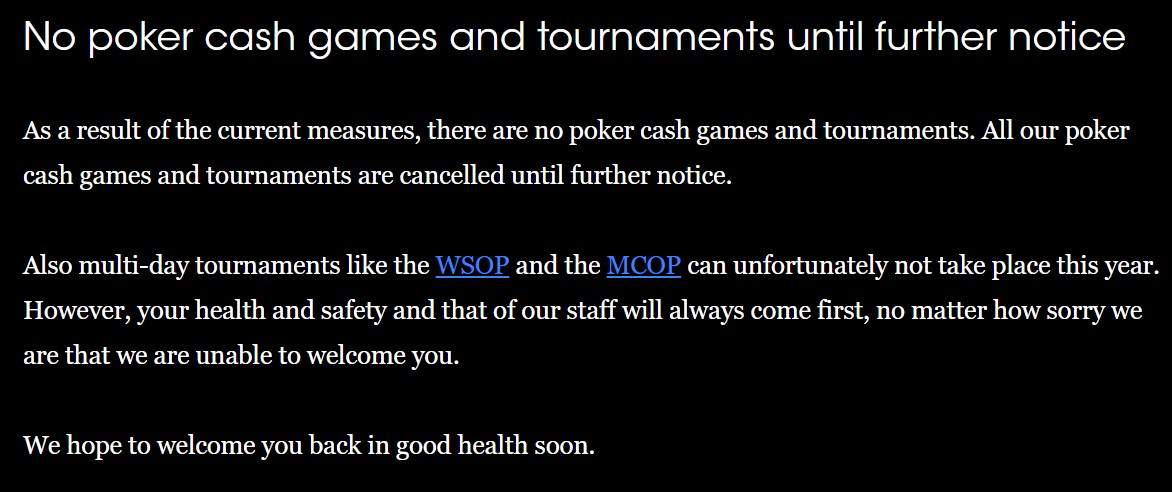 holland casino poker