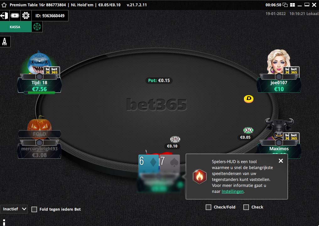 cashgame bet365 poker