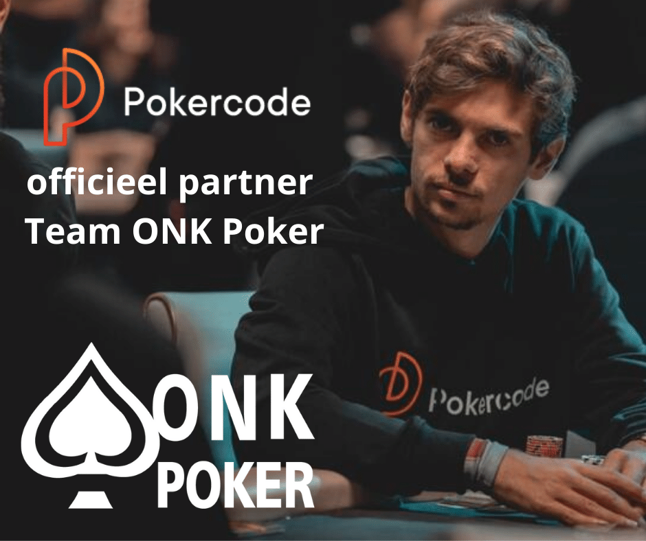 Pokercode: officieel partner Team ONK Poker