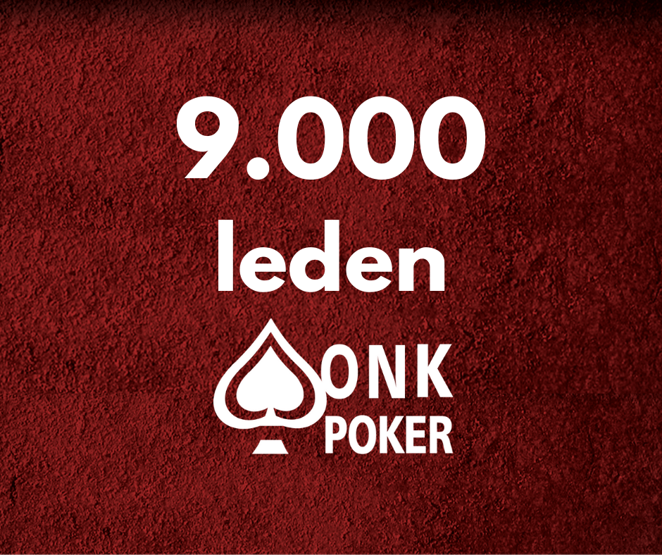 9000 spelers voor ONKPoker.nl
