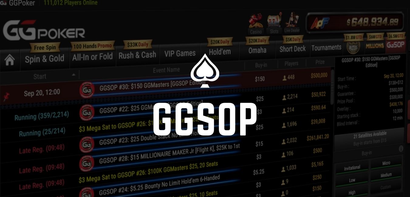 GGSOP (Good Game Series Of Poker) gaat van start!