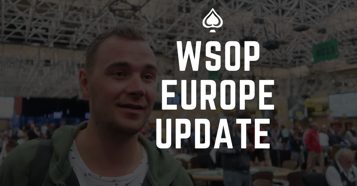 Update WSOP Europe Main Event